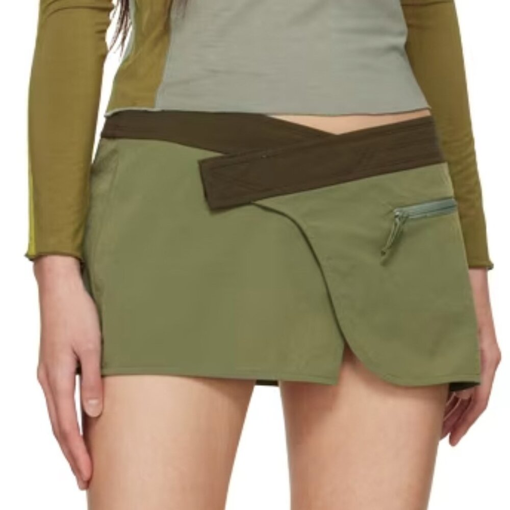 NWT Miaou Dali Wrap Miniskirt